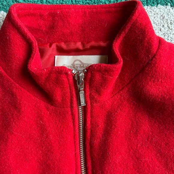 Vintage Red Women's Vest -size medium - Picture 3 of 5